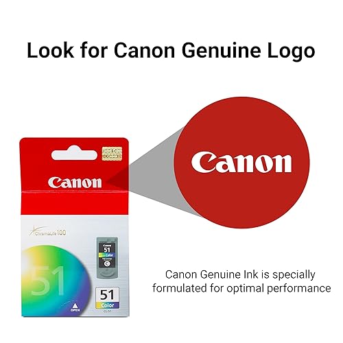 Genuine Canon CL-51 HIGH Yield Ink Cartridge, Tri-Colour