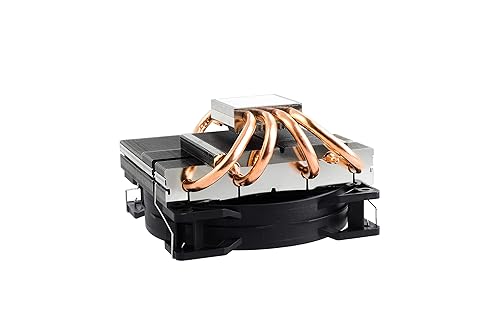 be quiet! Shadow Rock LP 130W TDP Low Profile CPU Cooler | Intel Compatible 1700 1200 1150 1151 1155 2011 Square ILM | AMD-AM4 | Silver | BK002