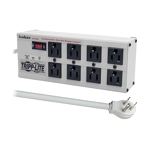 Tripp Lite ISOBAR8ULTRA 8-Outlet ISOBAR Surge Protector, 3840 Joules