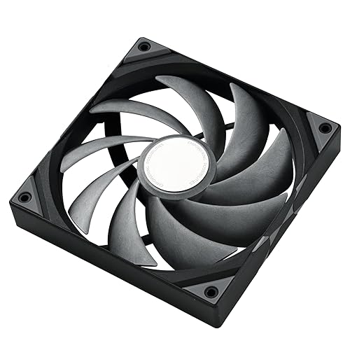 TRYX ROTA PRO 120 120mm Case Fan 4-Pin PWM LCP Material FDB Case Fan 2250RPM with 81.32CFM Airflow High-Performance Quiet PC Case Fan