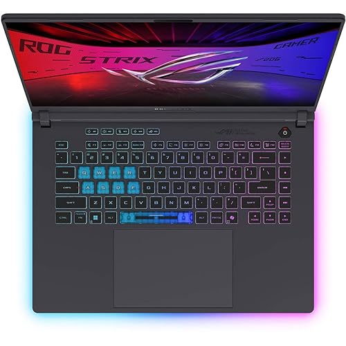 ASUS ROG Strix G16 (2025) Gaming Laptop, 16 FHD+ 16:10 165Hz/3ms, NVIDIA GeForce RTX 5050, Intel Core i5-13450HX, 16GB DDR5-5600, 1TB PCIe Gen 4 SSD, Wi-Fi 7, Windows 11 Home, G615 JH-DS5 4