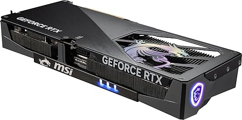 MSI Gaming RTX 5080 16G Gaming Trio OC Graphics Card (16GB GDDR7, 256-bit, Extreme Clock 2715 MHz, DisplayPort x 3 2.1a, HDMI 2.1b, NVIDIA Blackwell Architecture)
