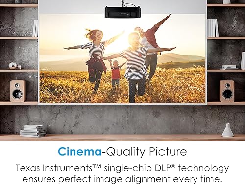 Optoma HD146X High Performance Projector for Movies & Gaming | Bright 3600 Lumens | DLP Single Chip Design | Enhanced Gaming Mode 16ms Response Time HD146X (Latest, Standard Throw, Lamp, 3600 Lm)