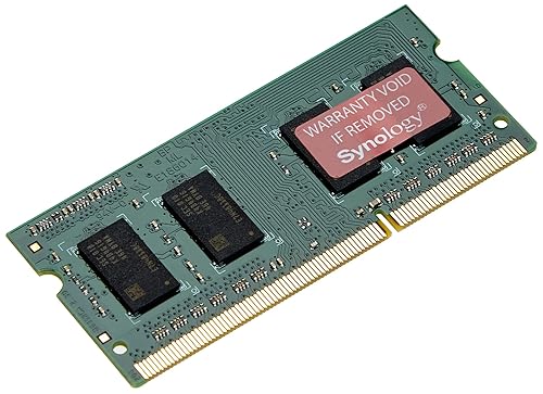 Synology - DDR3L - Module - 4 GB - SO-DIMM 204-pin - 1866 MHz / PC3L-14900-1.35 V - unbuffered - Non-ECC - for Disk Station DS718+