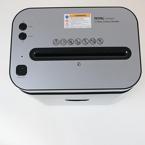 Royal ROY29127H PX1201 12-Sheet Cross-Cut Paper Shredder