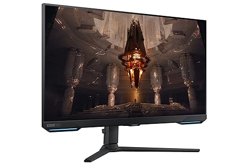 SAMSUNG Odyssey G70B Series 28-Inch 4K UHD Gaming Monitor, IPS Panel, 144Hz, 1ms, HDR 400, G-Sync and FreeSync Premium Pro Compatible, Ultrawide Game View - LS28BG702ENXGO LS28BG702ENXGO 28 inch