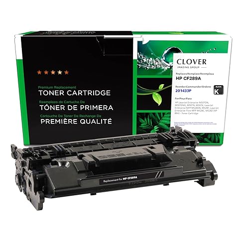 Clover Remanufactured Extended Yield Toner Cartridge Replacement for HP CF289A | Black