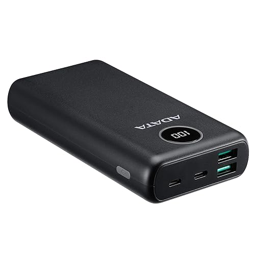 ADATA P20000QCD Powerbank - Li-Pol - USB, USB-C - 18 Watt