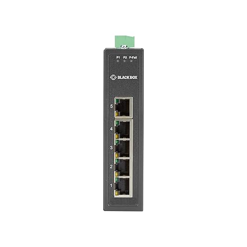 BLACK BOX CORPORATION LBH3050A 5-PORT INDUSTRIAL FAST ETHERNET