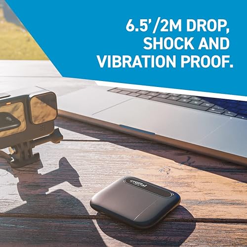 Crucial X6 2TB UBS-C Portable External Solid State