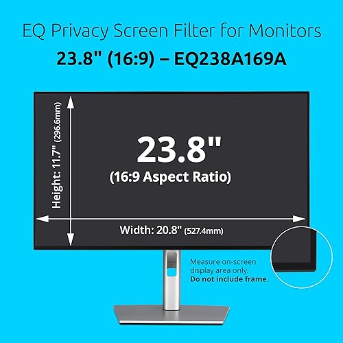 Kensington EQ Privacy Screens Filter 23.8 inch 16:9
