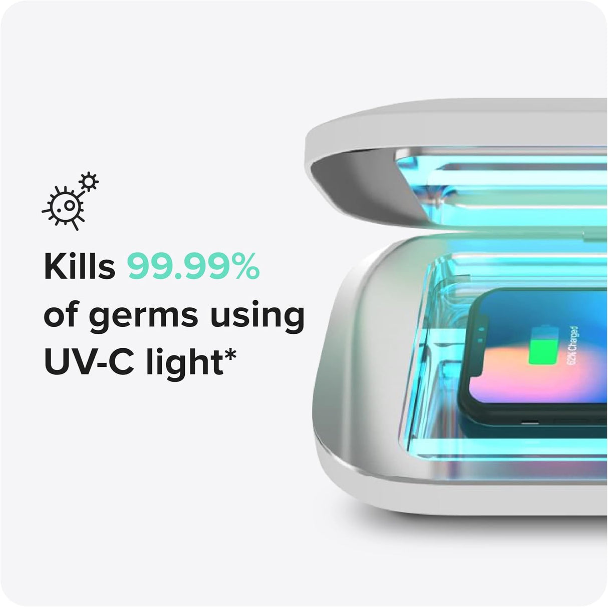 PhoneSoap Pro UV Smartphone Sanitizer & Universal Charger