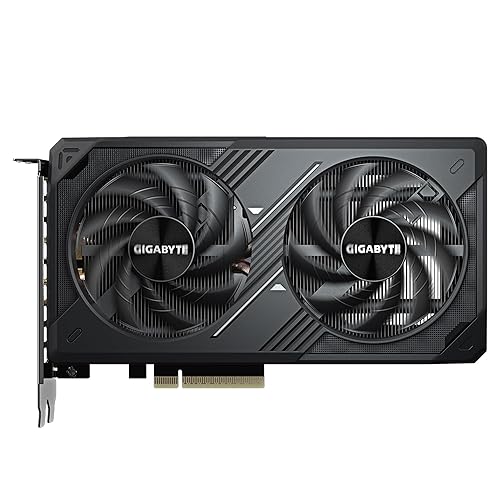 GIGABYTE GeForce RTX 5060 WINDFORCE OC 8G Graphics Card, 8GB 128-bit GDDR7, PCIe 5.0, WINDFORCE Cooling System, GV-N5060WF2OC-8GD Video Card