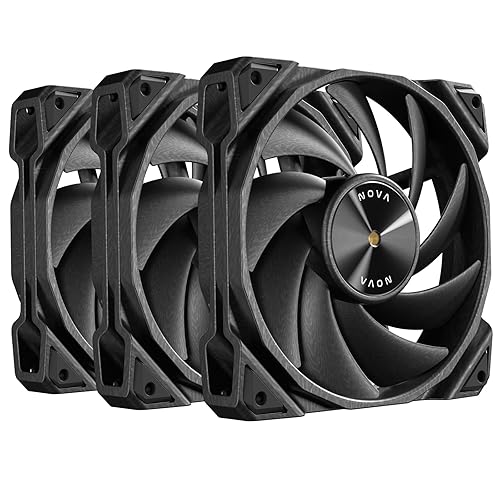 The ANTEC Nova 120 is a set of 3 high power fans with a simple look that supports up to 3200 rpm