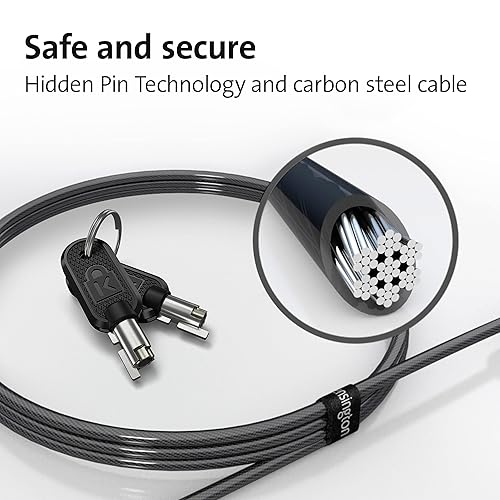 Kensington Keyed Dual Head Cable Lock for Surface Pro and Surface Go (K66646WW)