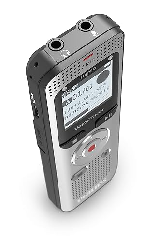 Philips Speech DVT2050 Philips DVT2050 VoiceTracer Audio Recorder Voice Recorder