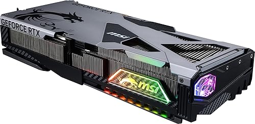 MSI Gaming RTX 5080 16G Vanguard SOC Graphics Card (16GB GDDR7, 256-bit, Extreme Clock TBD MHz, DisplayPort x 3 2.1a, HDMI 2.1b, NVIDIA Blackwell Architecture)