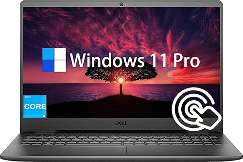 Dell Inspiron 15.6'' FHD Touchscreen Business Laptop, Intel Core i5-1035G1 (Beats i7-7500U) Up to 3.6GHz, Windows 10 Pro, 1TB HDD 16GB RAM, Media Card Reader, Bluetooth, AC WiFi, 15-15.99 inches