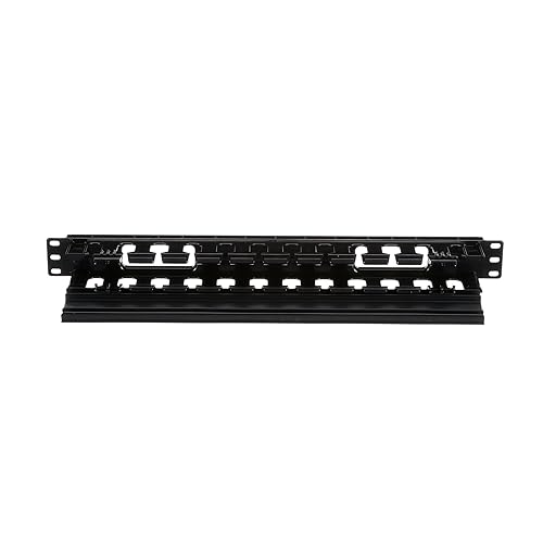 Panduit WMPLFSE Horizontal Cable Manager, Black
