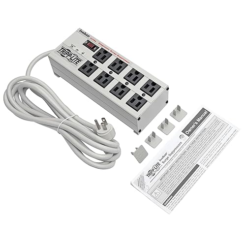 Tripp Lite ISOBAR8ULTRA 8-Outlet ISOBAR Surge Protector, 3840 Joules