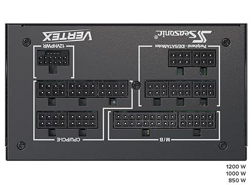Seasonic Electronics Vertex GX-1200 1200W 80 Plus Gold ATX Fully Modular Power Supply
