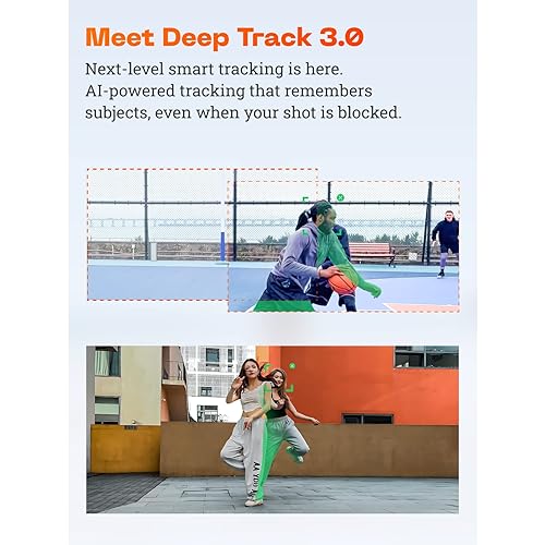 Insta360 Flow Gimbal Stabilizer for Smartphone, AI-Powered Gimbal, 3-Axis Stabilization, Built-in Tripod, Portable & Foldable, Auto Tracking Phone Stabilizer, Video Recording, Summit White