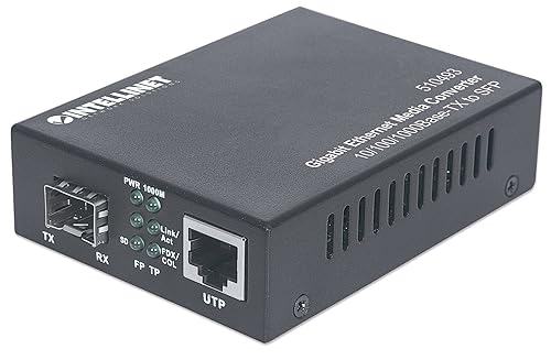 Intellinet Network Solutions Gigabit Ethernet to Sfp Media Converter