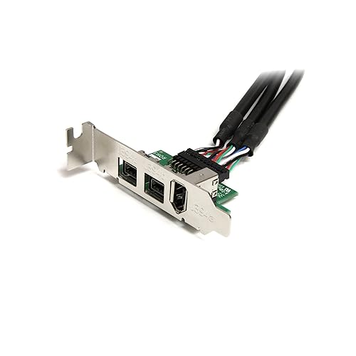 StarTech.com 3 Port 2b 1a 1394 Mini PCI Express FireWire Card Adapter (MPEX1394B3)