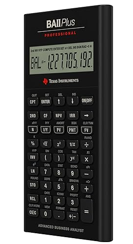 Texas Instruments BA-II Plus Professional