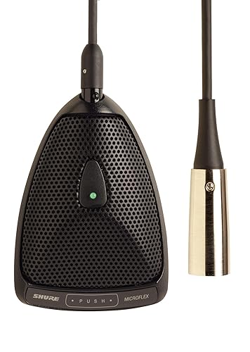 Shure MX393/O Condenser Microphone - Omni Omnidirectional