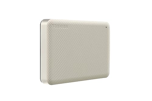 Toshiba Canvio Advance External Hard Drive 4 GB White
