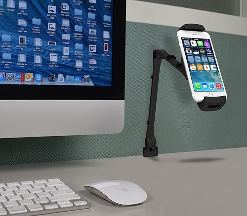 SIIG Accessory CE-MT1Y12-S1 Full Motion Easy-Adjust Universal Tablet Mount Black Retail