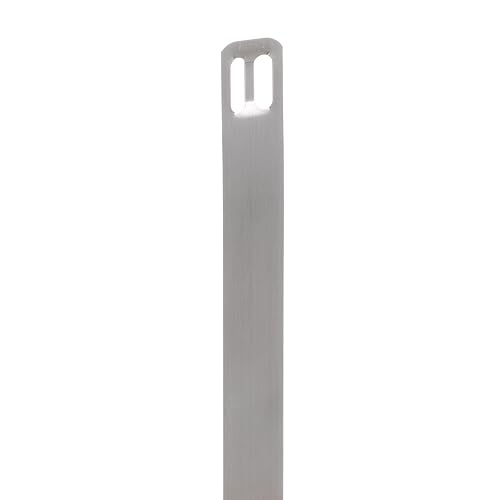 Panduit MMP350-C Marker Plate, 304 Stainless Steel, Natural (100-Pack) 3.50 by .75 100-Pack