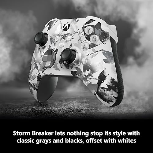 Microsoft Xbox Wireless Controller Storm Breaker Special Edition - Wireless & Bluetooth Connectivity - New Hybrid D-Pad - New Share Button - Featuring Textured Grip