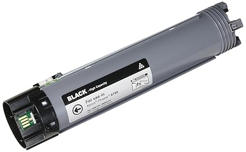 PCI Brand Compatible Toner Cartridge Replacement for Xerox 106R01510 Phaser 6700 6700DX Black Toner Cartridge 18K Yield