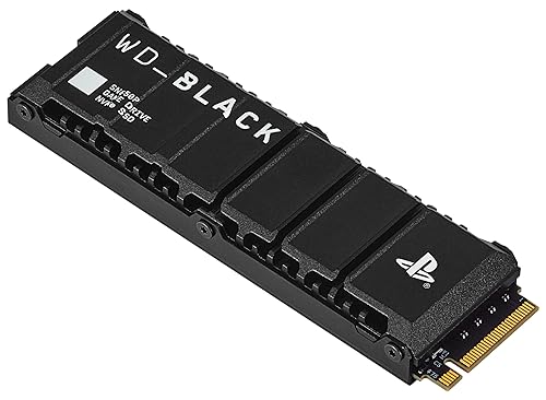 WD_BLACK 4TB SN850P NVMe M.2 SSD Officially Licensed Storage Expansion for PS5 Consoles, up to 7300MB/s, with heatsink - WDBBYV0040BNC-WRSN 4TB NEW - Up to 7,300MB/s