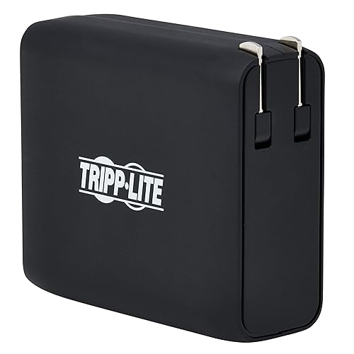 Tripp Lite Portable USB Mobile Power Bank Battery Wall Charger Combo 5K mAh (UPBW-05K0-1A1C)