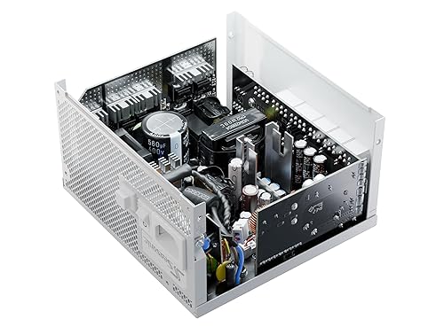 Seasonic Focus GX-1000 White ATX3, 1000W 80+ Gold Full-Modular, Fan Control in Fanless, Silent, Cooling Mode, 10 Year Warranty, Power Supply for Gaming and Various Application, SRP-FGX102-A5A32SF.
