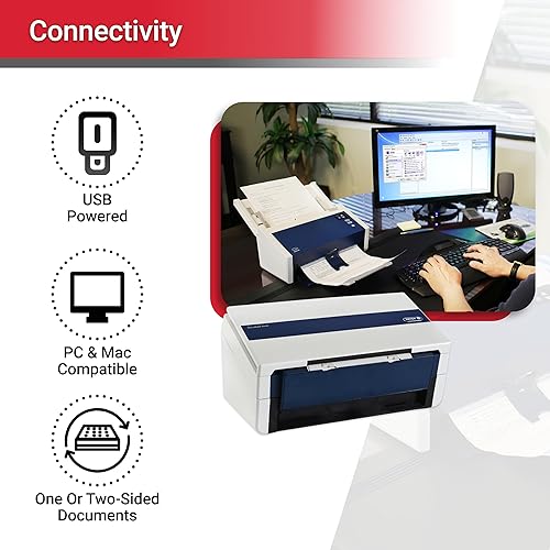 Xerox Scanners XDM6440-U DOCUMATE 6440 60 PPM Duplex Color ADF Scanner