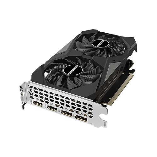 GIGABYTE GeForce RTX 3050 WINDFORCE OC V2 6G Graphics Card, 2X WINDFORCE Fans, 6GB GDDR6 96-bit GDDR6, GV-N3050WF2OCV2-6GD Graphics Card