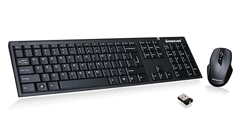 IOGEAR GCS1932-KM 2-Port DisplayPort1.2 KVMP with Wireless Keyboard and Mouse 2-port With keyboard mouse