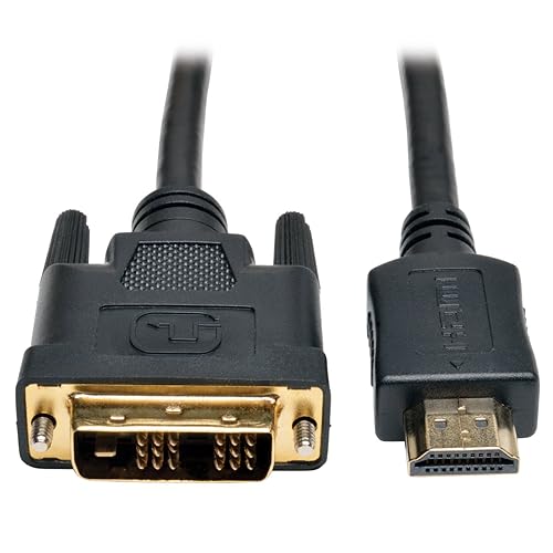 Tripp Lite HDMI to DVI Cable, Digital Monitor Adapter Cable (HDMI to DVI-D M/M) 50-ft.(P566-050) 50-feet