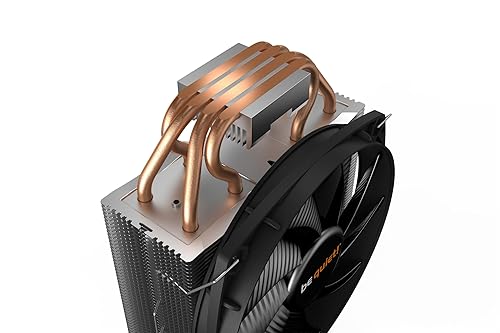 be quiet! Shadow Rock Slim 2 160W TDP CPU Cooler | Intel 1700 1200 2066 1150 1151 1155 2011-3 Square ILM | AMD AM4 | Silver | BK032