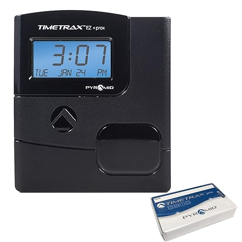 Pyramid TimeTrax TTEZPROX Automated Proximity Time Clock System - Ethernet (PPDLAUBKN) Clock System Quick Scan