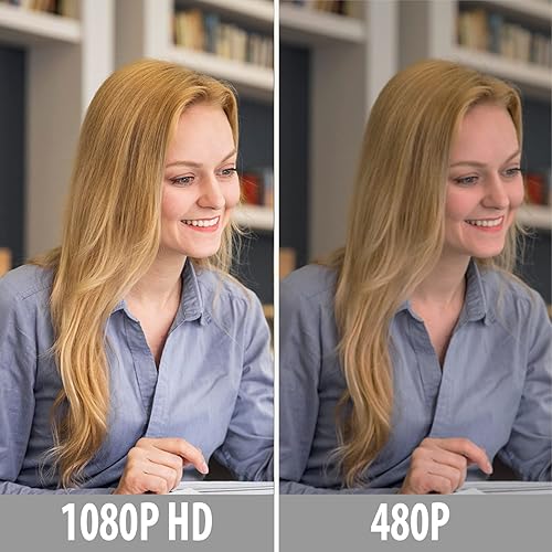 Adesso CyberTrack H4-TAA 1080P HD USB Webcam with Built-in Microphone TAA Compliant