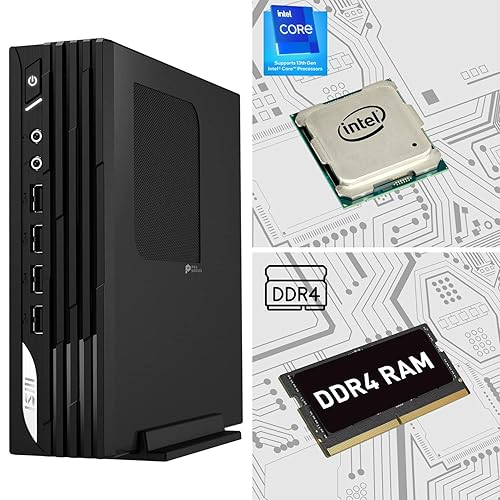 MSI PRO DP21 Desktop, Intel Core i5-13400, UHD 730, 8GB' Memory, 500GB SSD, WiFi 6 AX211, Windows 11 Home (13M-497US), Black