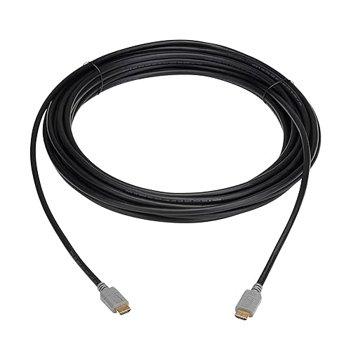Tripp Lite 50-Foot Long 4K HDMI Cable, 4K@60 Hz, HDR, 4:4:4, HDCP 2.2, 15.2 Meters, EMI/RFI Shielding, Compatible with TV/Laptop/PS5/Xbox/Monitor, Lifetime Manufacturer's Warranty (P568-050-2A)