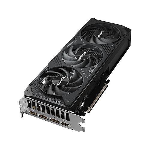 GIGABYTE GeForce RTX 5070 WINDFORCE SFF 12G Graphics Card, 12GB 256-bit GDDR7, PCIe 5.0, WINDFORCE Cooling System, GV-N5070WF3-12GD Video Card