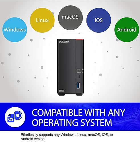 Buffalo LinkStation LS710D NAS Ethernet LAN BK