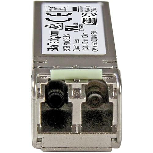 StarTech.com Juniper EX-SFP-10GE-LR Compatible SFP+ Module - 10GBASE-LR - 10GbE Single Mode Fiber SMF Optic Transceiver - 10GE Gigabit Ethernet SFP+ - LC 10km - 1310nm - DDM (EXSFP10GELRS) 10km (6.2mi) 10 Gbps Single Mode Fiber